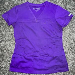 Grey’s Anatomy Purple Scrub Top